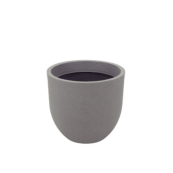 Vaso Laos 45Cm Polietileno Granito Pedra Tramontina 92796001