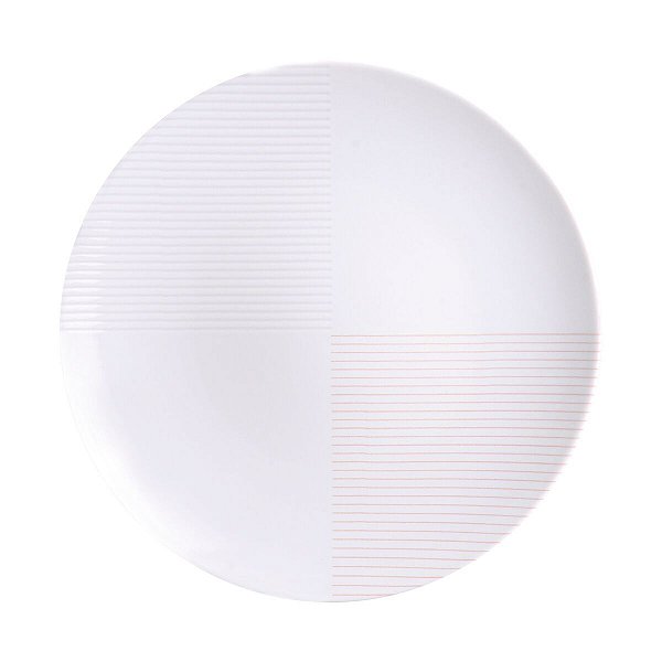 Prato Raso 28Cm Grid Porcelana Tramontina 96580055