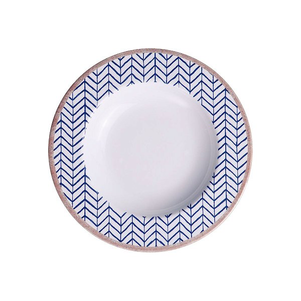 Prato Fundo Al 23Cm Abstratta Porcelana Tramontina 96580097