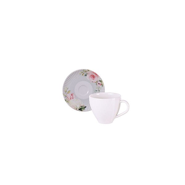 Conj Xicara E Pires Cafe Ornatta Tramontina 96580104