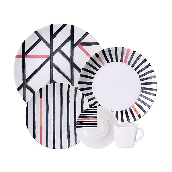 Aparelho Jantar Cha 20 Pcs Street Tramontina 96589030