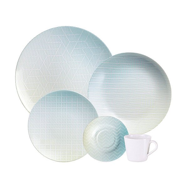 Aparelho Jantar Cha 20 Pcs Polaris Tramontina 96589040