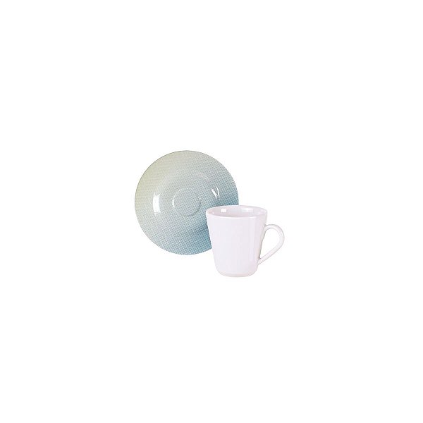 Kit Xicara Cafe 70 Ml Polaris Porcelana Tramontina 96950230