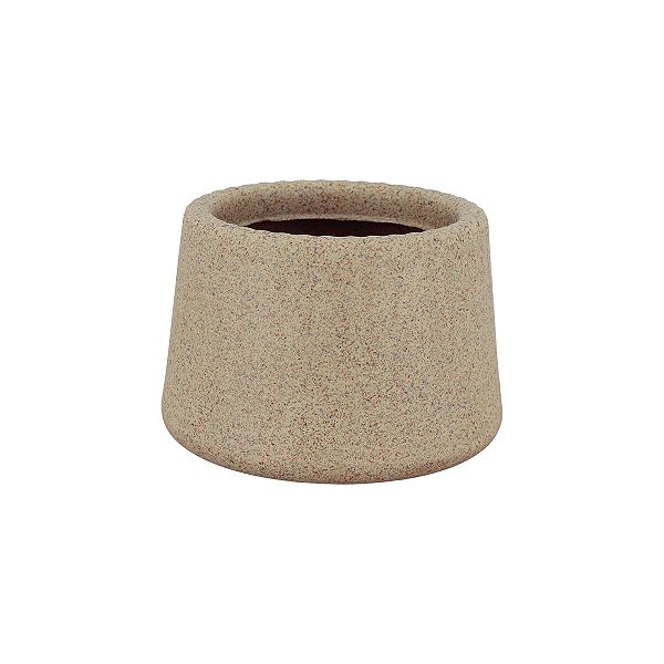 Vaso Lotus 8,5Cm Granito Areia Tramontina 92767000