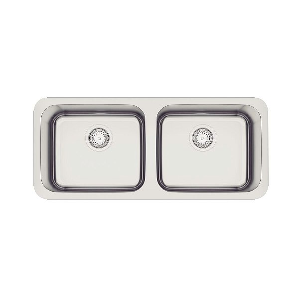 Cuba Dupla Dora Inox 89X39X19 Acetinada Tramontina 94031112