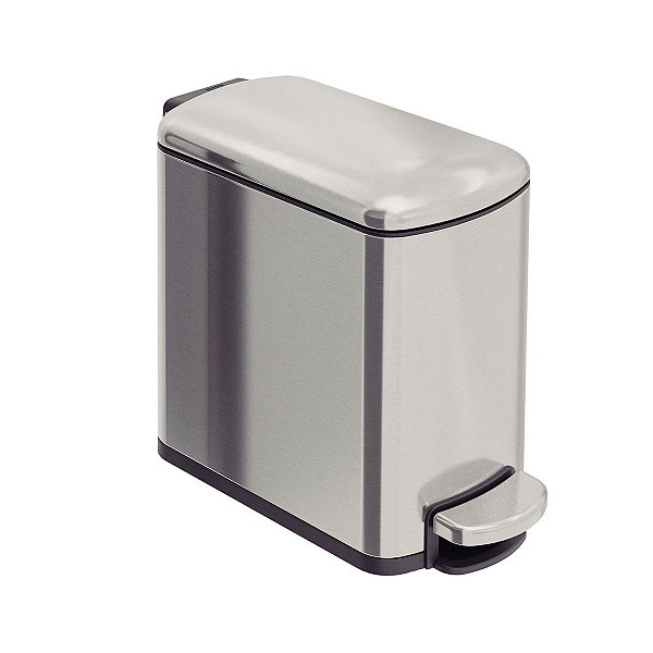Lixeira Inox C/Pedal Tipo D Slim 6L Tramontina 94538606