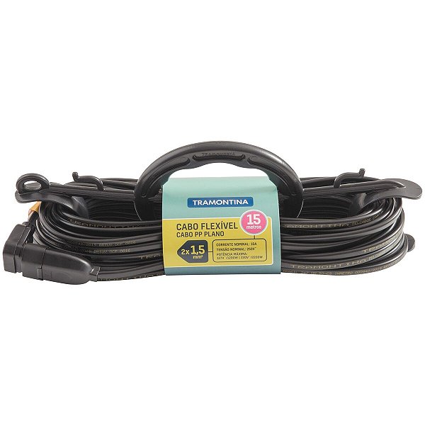 Extensao Eletrica Tomada Cabide 15M 1,5Mm Tramontin 57502015