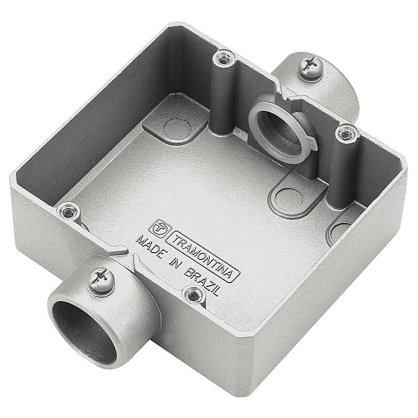 Condulete Duplo Cd 3/4 Com Rosca Pintura Tramontina 56111002