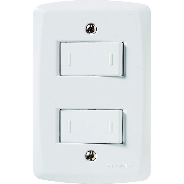 Conjunto Interruptor Paralelo 10A Lux2 Tramontina 57145041