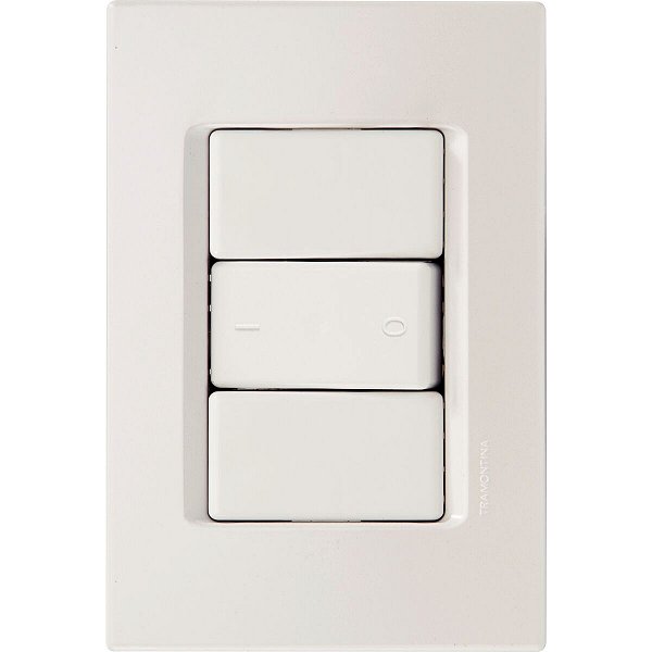 Conjunto Interruptor Bipolar Simples 10A Izyflat 57165004