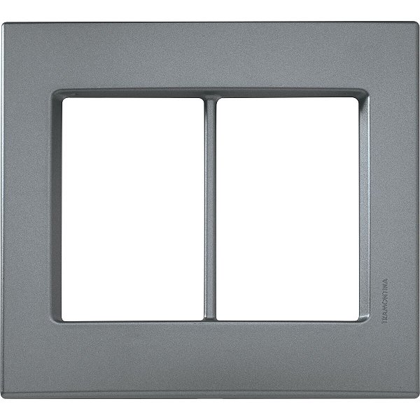 Placa Espelho 4X4 Cinza Grafite Izyflat Tramontina 57104035