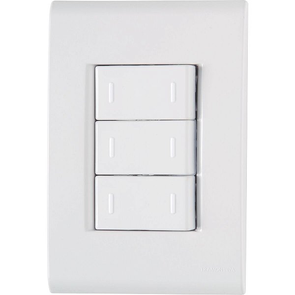 Conjunto Interruptor Paralelo 10A Liz Tramontina 57170078