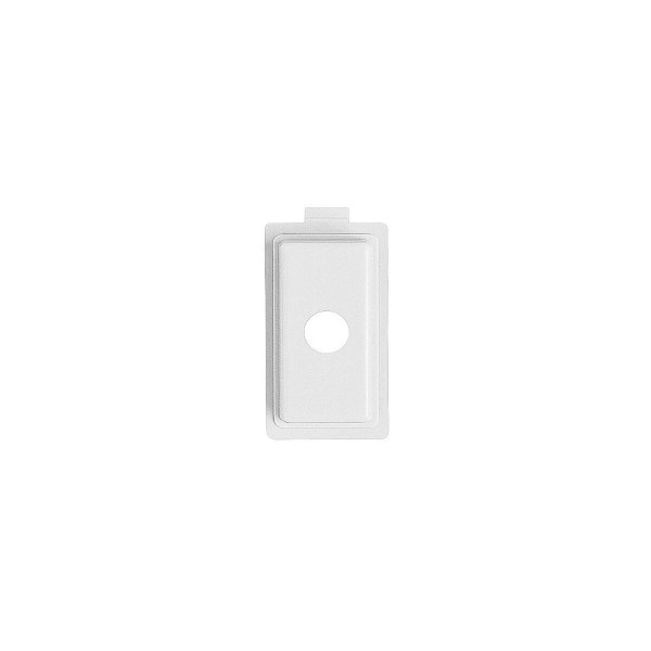 Modulo Tampo 1 Furo 9,5Mm Trii Branco Tramontina 57111092