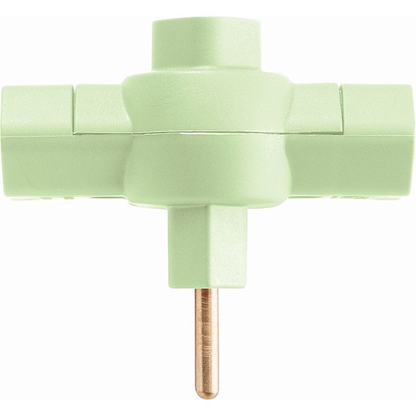 Plugue T Benjamin Te Tomada 2P 10A Verde Tramonti 57400073