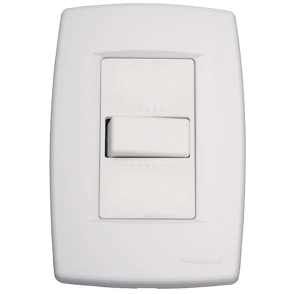 Conjunto Interruptor Simples Trii Tramontina 57150001