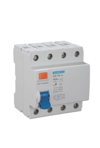 Interruptor Disjuntor Dr 4P 25A 30Ma 6Ka Tramontina 58014063