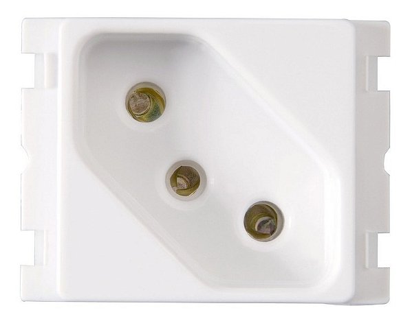 Modulo Tomada 2P+T 20A 250V Trii Branco Tramontin 57111032