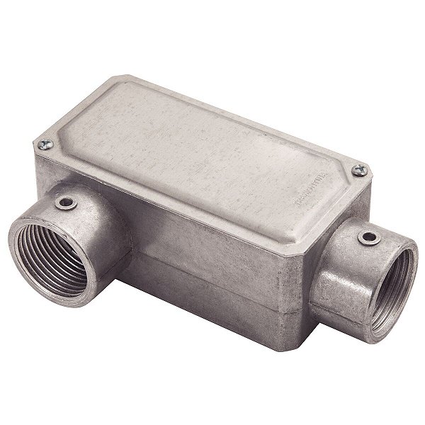 Condulete Fixo 1 Tipo Lr Tampa Rosca Bsp S/Pintur 56105023