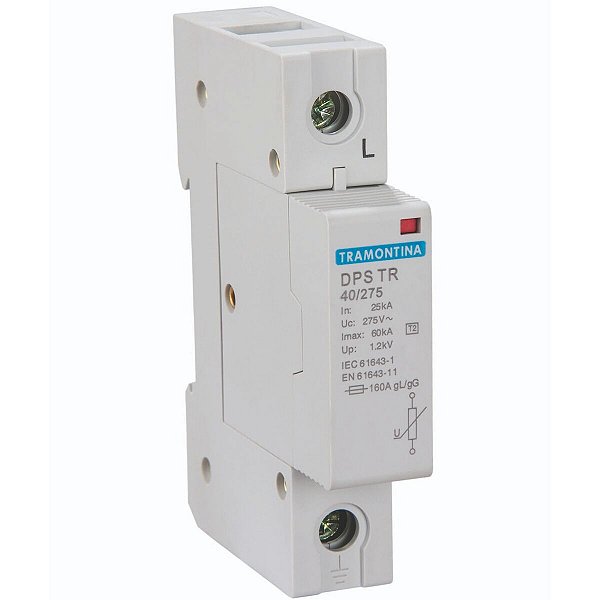 Dps Tr Dispositivo Proteção Surtos 40Ka 275V 1P 57700021