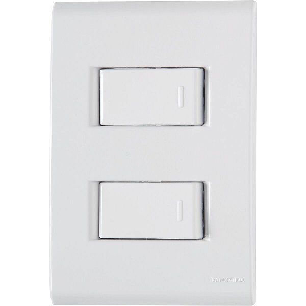 Conjunto Interruptor Simples 10A Liz Tramontina 57170040