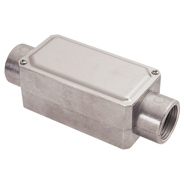 Condulete Fixo 1 Tipo C Tampa Rosca Bsp S/Pintura 56101023