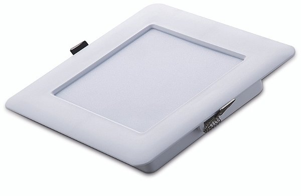 Plafon Led Quadrado Embutir 480 6W Biv 4000K Tramon 58026201