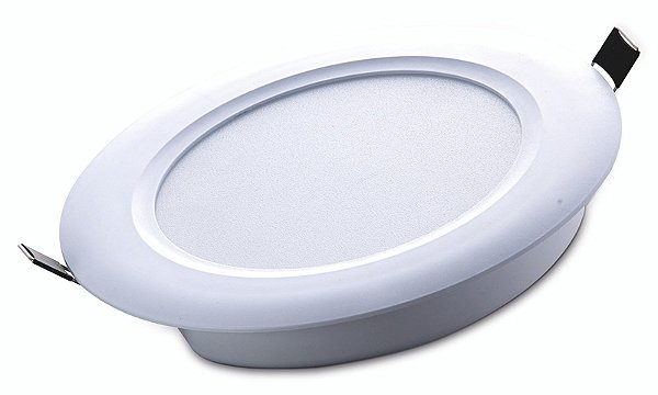 Plafon Led Redondo Embutir Slim 18W Biv 3000K Tram 58026006
