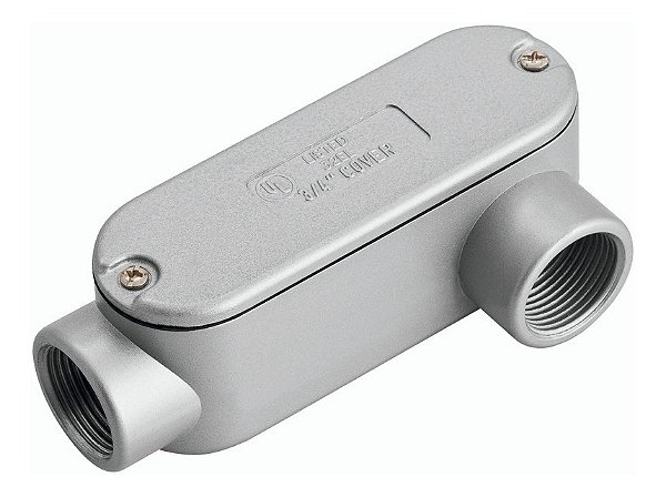 Condulete Fixo Ovalada 3/4 Ll Tampa Rosca Tramont 56104052