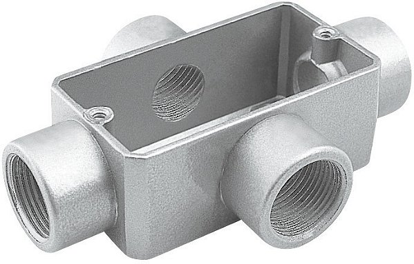 Condulete Fixo 3 X Tampa Rosca Bsp S/Pint Tramont 56109308