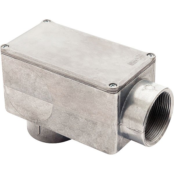 Condulete Fixo 2.1/2 Lb Tampa Rosca Bsp S/Pint Tram 56103307