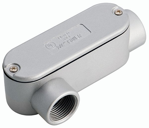Condulete Fixo Ovalado 3/4 Lr Tampa Rosca Tramont 56105052
