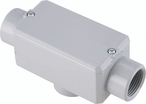 Condulete Fixo Tb 1.1/2 Tampa Rosca Npt Pintad Tram 56108045