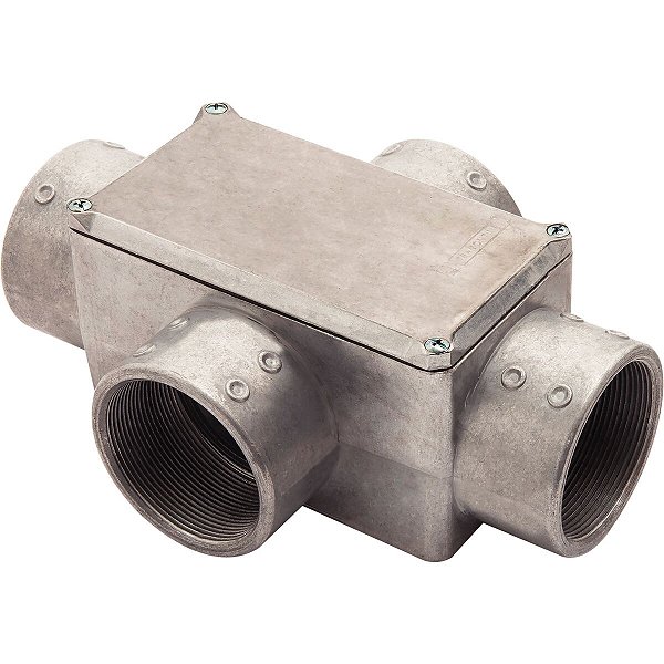 Condulete Fixo 2.1/2 X Tampa Rosca Bsp S/Pint Tram 56109307