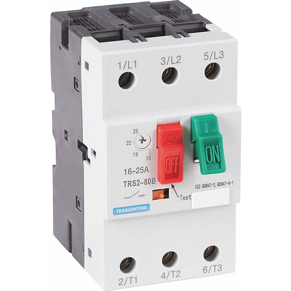 Disjuntor Motor Trs2-80B 16-25A Eletro Tramontina 58015430