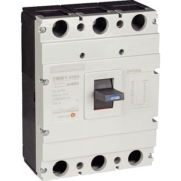 Caixa Moldada Trm1 - 800H 3P 800A Eletro Tramontina 58014052