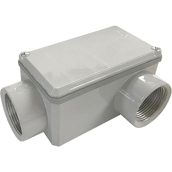 Condulete Fixo 1.1/4 Ll Tampa Rosca Npt Pintad Tram 56104044