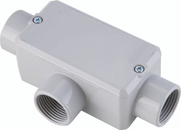 Condulete Fixo 3/4 T Tampa Rosca Bsp Pintado Tram 56106082