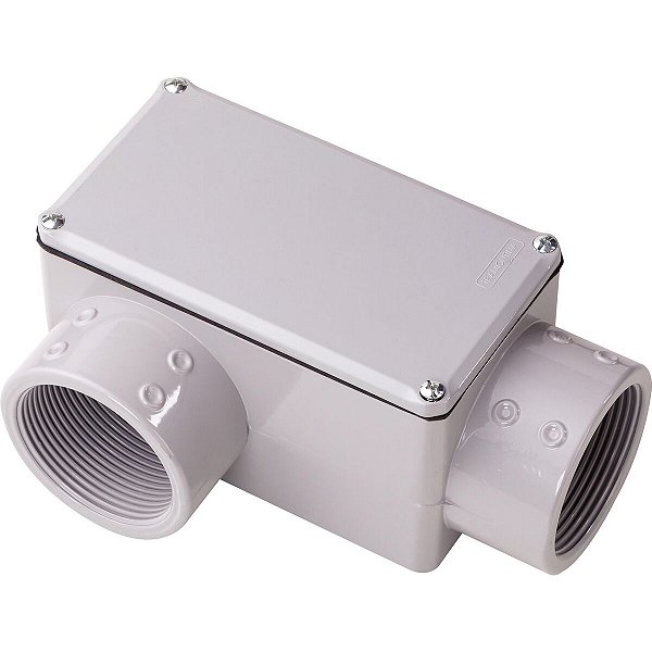 Condulete Fixo Lr 4 Tampa Rosca Npt Pintado Tramont 56105050