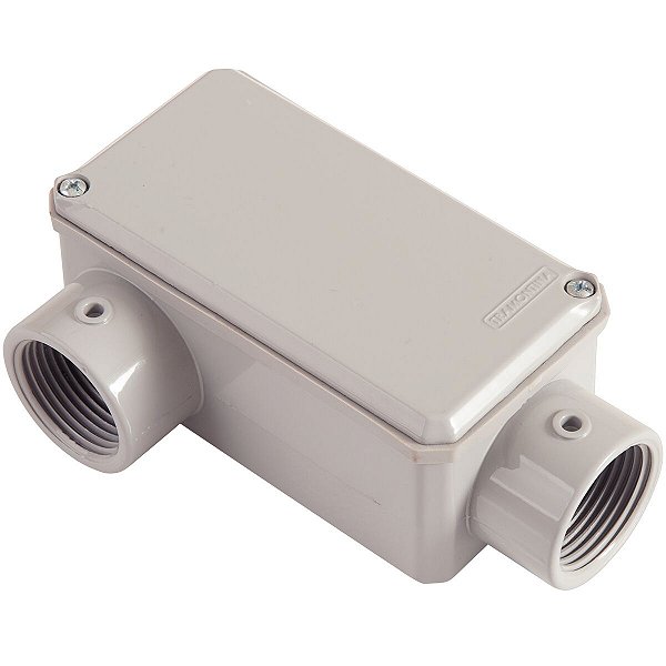 Condulete Fixo Lr 1 Tampa Rosca Npt Pintado Tramo 56105043
