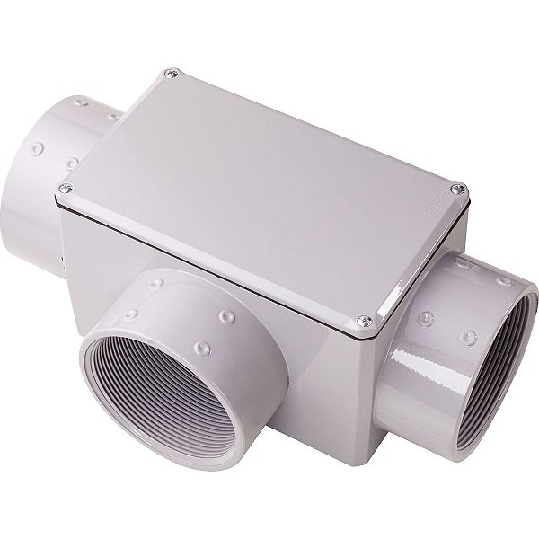 Condulete Fixo 2.1/2 T Tampa Rosca Npt Pintado Tram 56106047