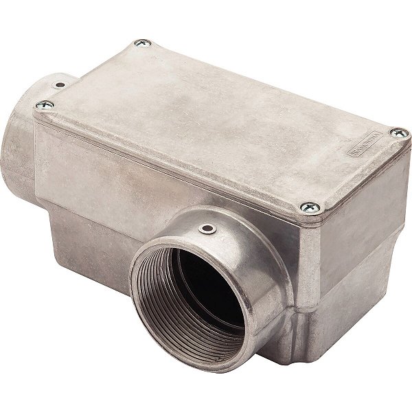 Condulete Fixo 2 Ll Tampa Rosca Bsp S/Pint Tramont 56104306