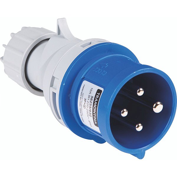 Plugue Movel 3P+T 16A 220-250V 09H Tramontina 56255032