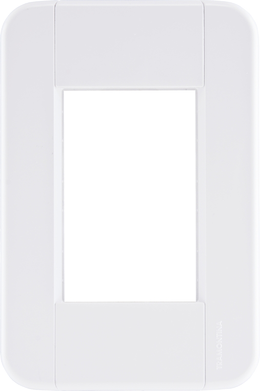 Placa 3 Postos 4X2 Tablet Branca 57201107