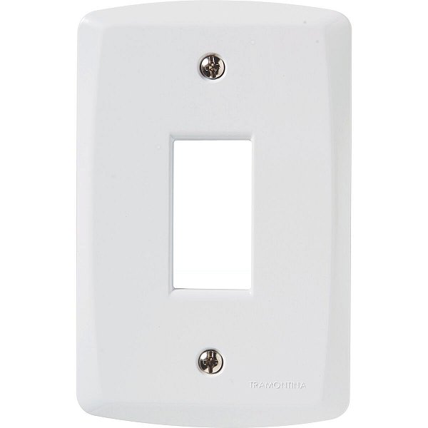Placa 4X2 1P Vertical Lux2 Branca 57105103