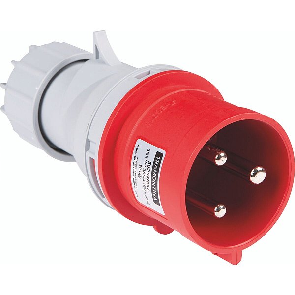Plugue Movel 2P+T 32A 380-415V 09H Tramontina 56255037