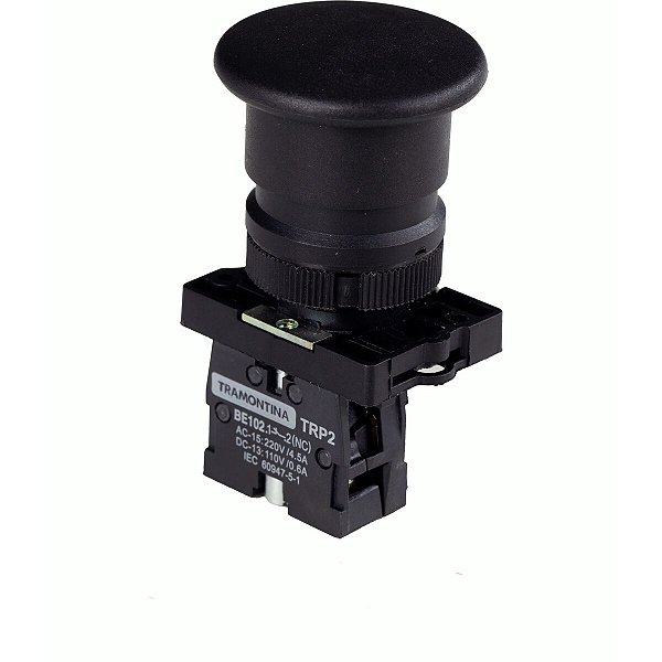 Botao Cogumelo Trp2-Ec22 -1Nf Preto Tramontina 58015760
