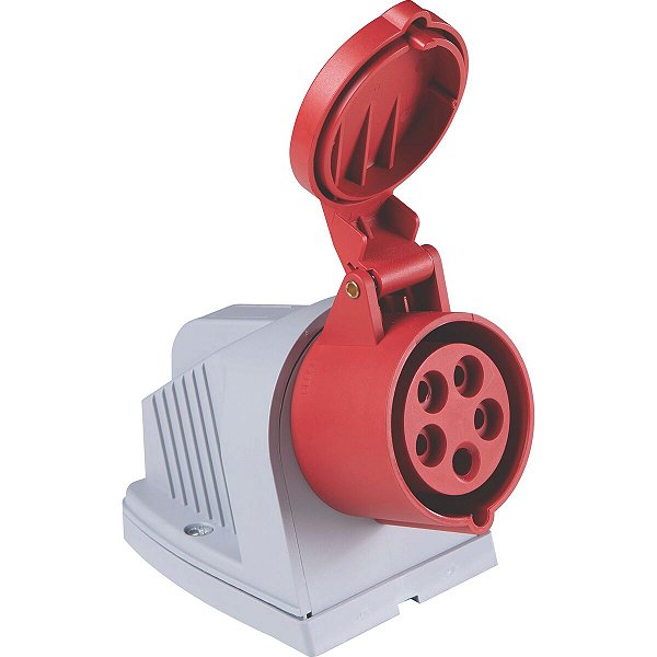 Tomada Sobrepor 3P+N+T 16A 380-415V 6H Tramontina 56255334