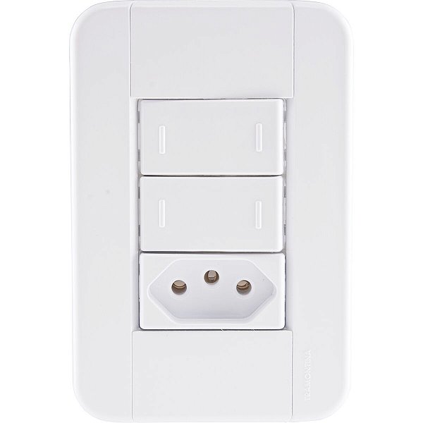 Conjunto Interruptor Paralelo Tomada 20A Tablet 57240075
