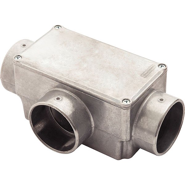 Condulete Fixo 2 Tipo T Com Tampa S/Rosca S/Pint 56106316