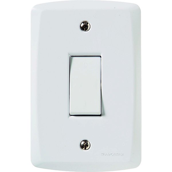 Conjunto 4x2 Interruptor Bipolar Simples 10A 57145004